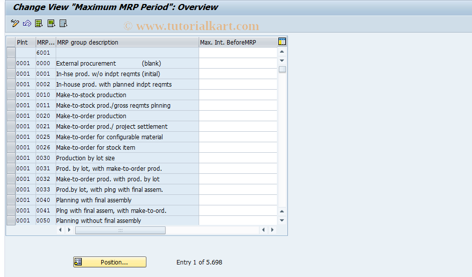 SAP TCode S_ALR_87000619 - IMG Activity: SIMG_CFMENUOLMDOMIM