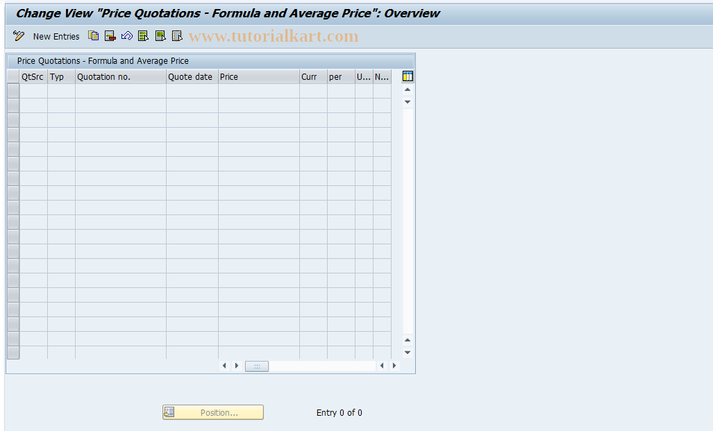 SAP TCode S_ALR_87001222 - IMG Activity: SIMG_NOTPFLEGE