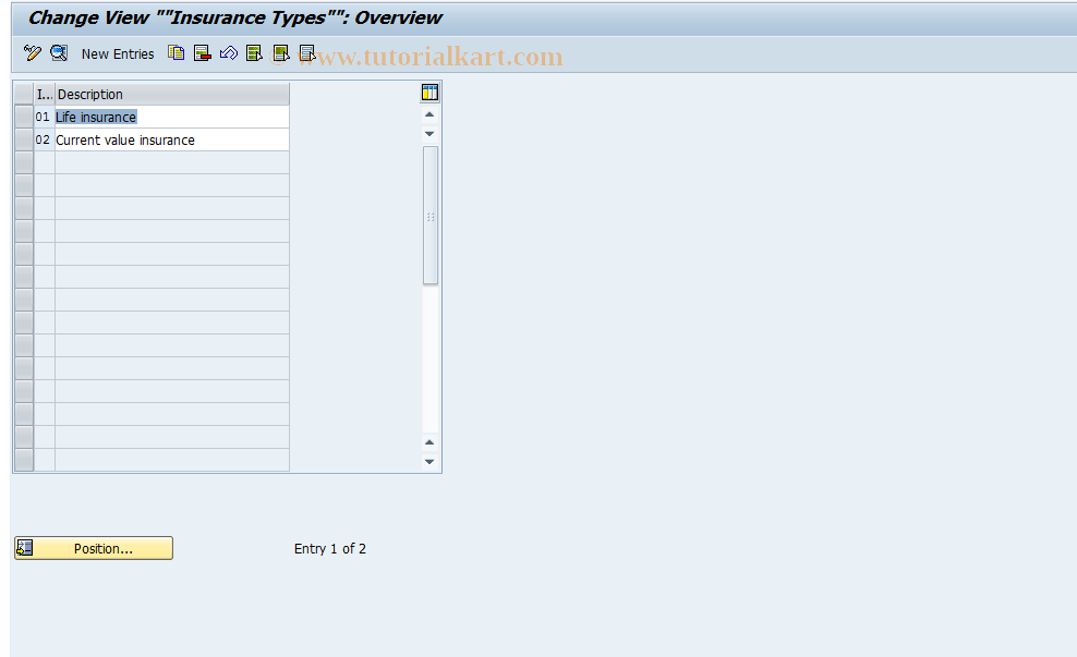 SAP TCode S_ALR_87001304 - IMG Activity: OFRA_S_VERS
