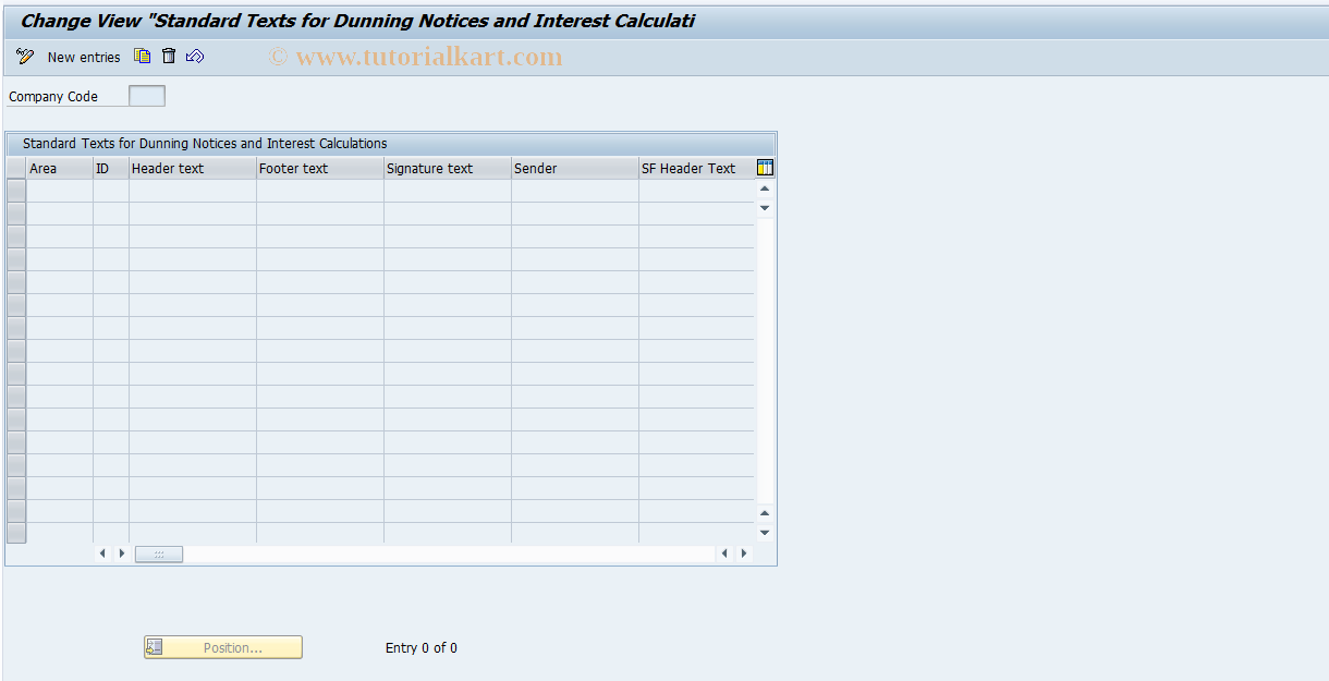 SAP TCode S_ALR_87001305 - IMG Activity: SIMG_CFORFBT047I