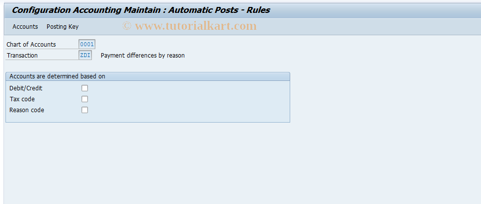 SAP TCode S_ALR_87001436 - IMG Activity: SIMG_CFMENUORFBOBXL