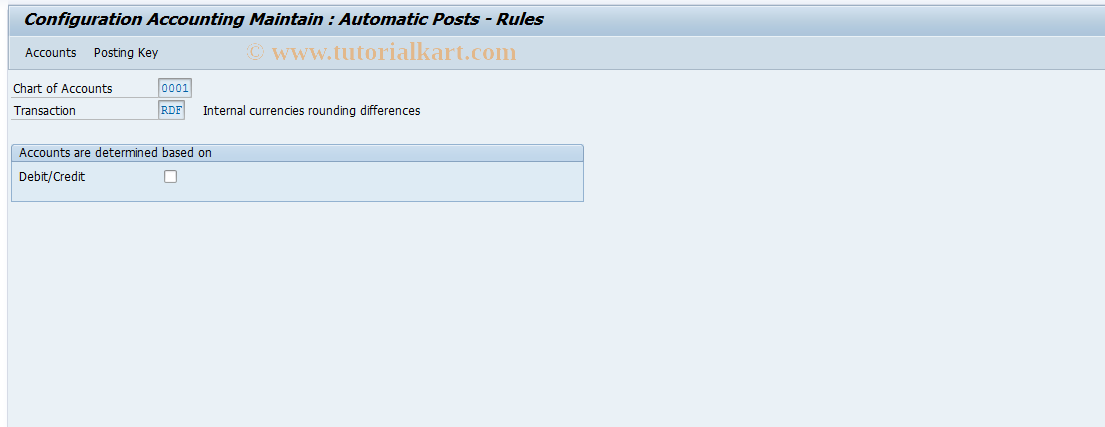 SAP TCode S_ALR_87001471 - IMG Activity: SIMG_CFORFBOB00ZE