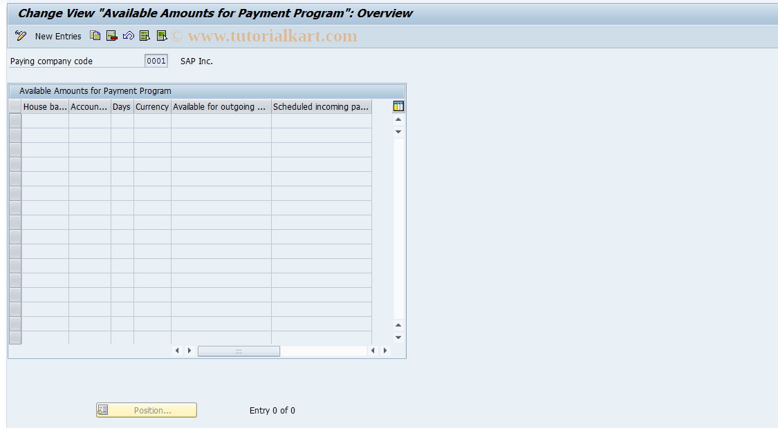 SAP TCode S_ALR_87001486 - IMG Activity: SIMG_CFMENUORFBOB75