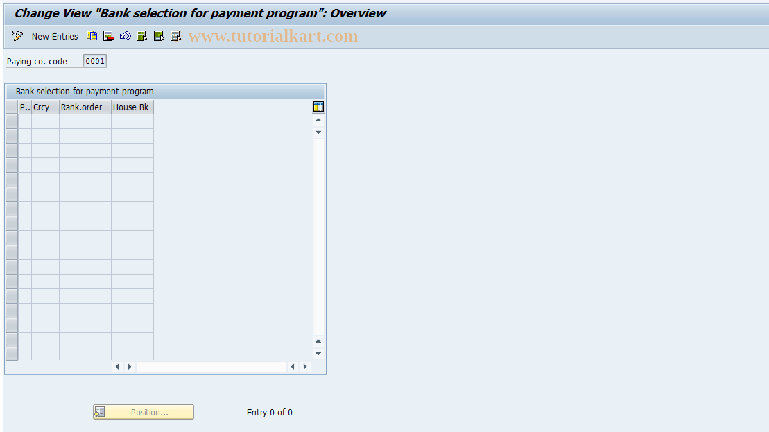 SAP TCode S_ALR_87001487 - IMG Activity: SIMG_CFMENUORFBT042A