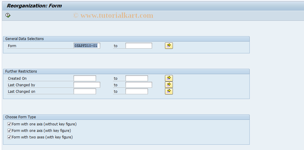 SAP TCode S_ALR_87001691 - IMG Activity: SIMG_ORFB_FDIZ