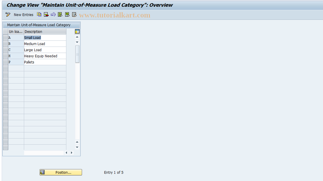 SAP TCode S_ALR_87001693 - IMG Activity: SIMG_XXMENUOLML1102