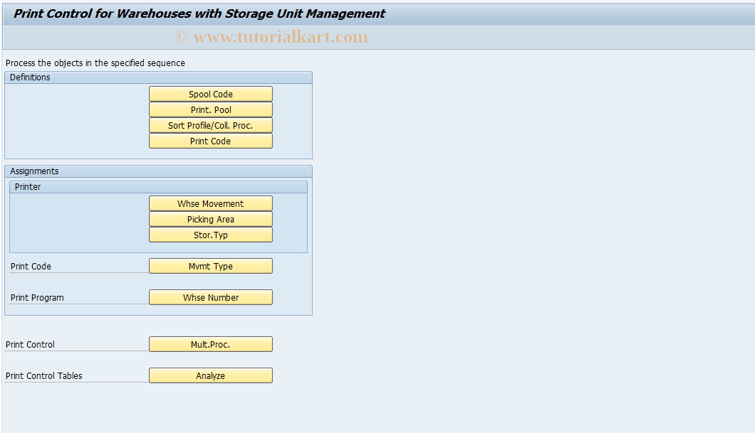 SAP TCode S_ALR_87001732 - IMG Activity: SIMG_CFMENUOLMLOMNU