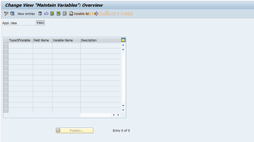 SAP TCode S_ALR_87001775 - IMG Activity: SIMG_ORFB_FDIV