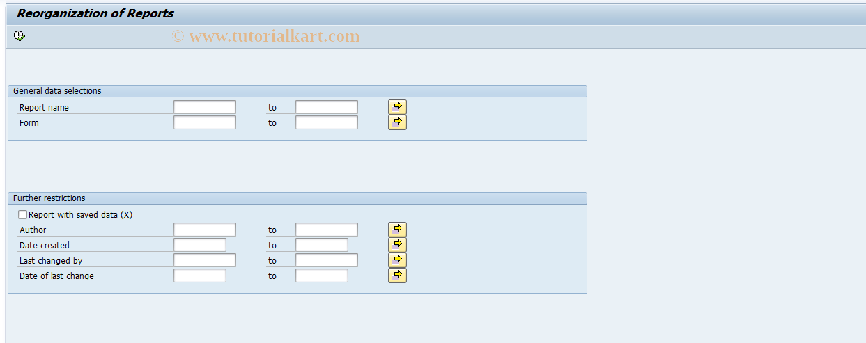 SAP TCode S_ALR_87001777 - IMG Activity: SIMG_ORFB_FDIX