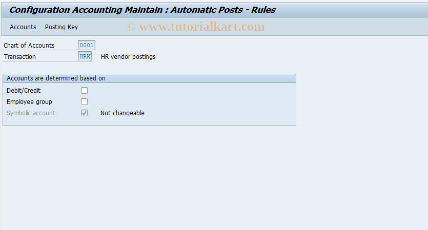 SAP TCode S_ALR_87001815 - IMG Activity: SIMG_CFMENUORFBOBYU