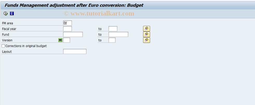 SAP TCode S_ALR_87001846 - IMG Activity: SIMG_EURO_RBPEWU1M