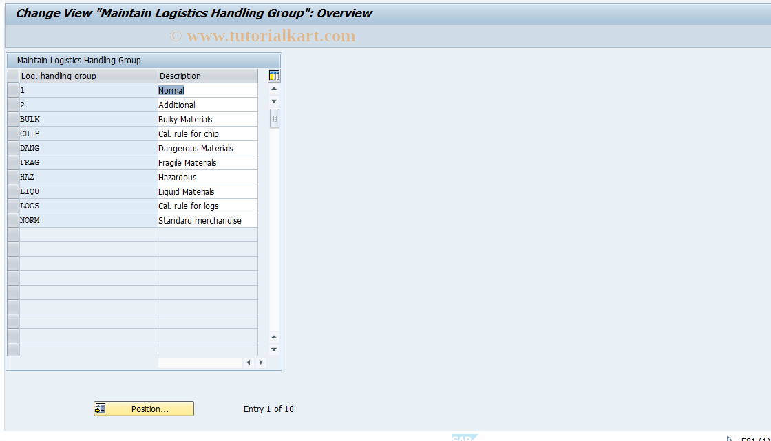 SAP TCode S_ALR_87001887 - IMG Activity: SIMG_XXMENUOLML1104