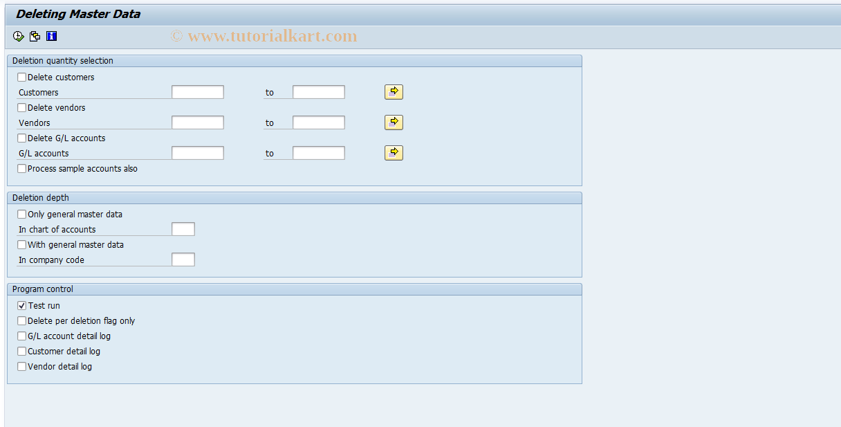 SAP TCode S_ALR_87001925 - IMG Activity: SIMG_CFMENUORFBOBR2