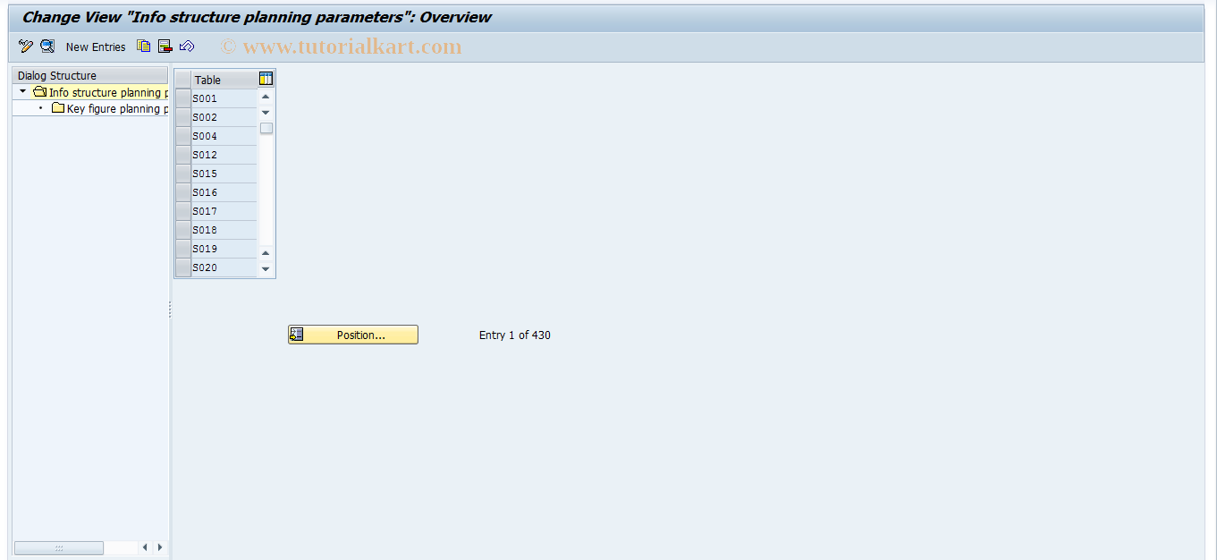 SAP TCode S_ALR_87001941 - IMG Activity: SIMG_CFMENUOLPAMC7F