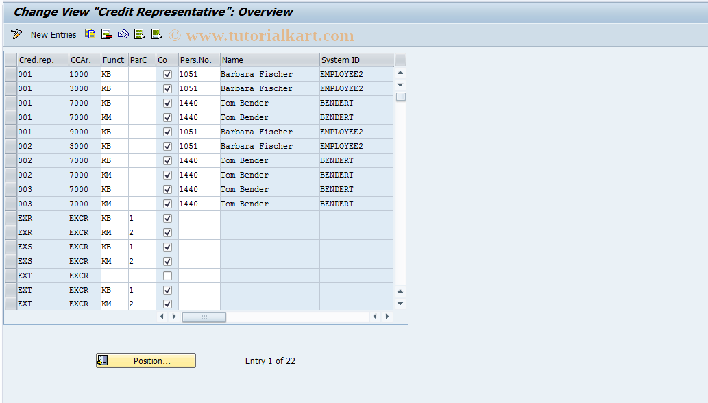 SAP TCode S_ALR_87001976 - IMG Activity: SIMG_CFMENUORFBOB51