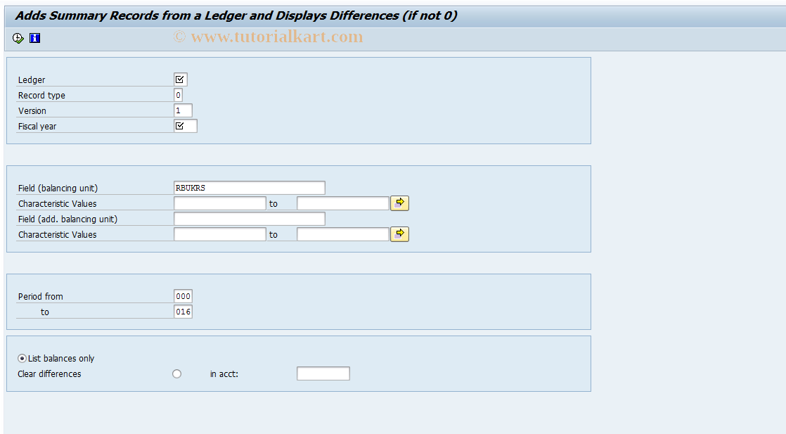 SAP TCode S_ALR_87002269 - IMG Activity: SIMG_EURO_BILABST