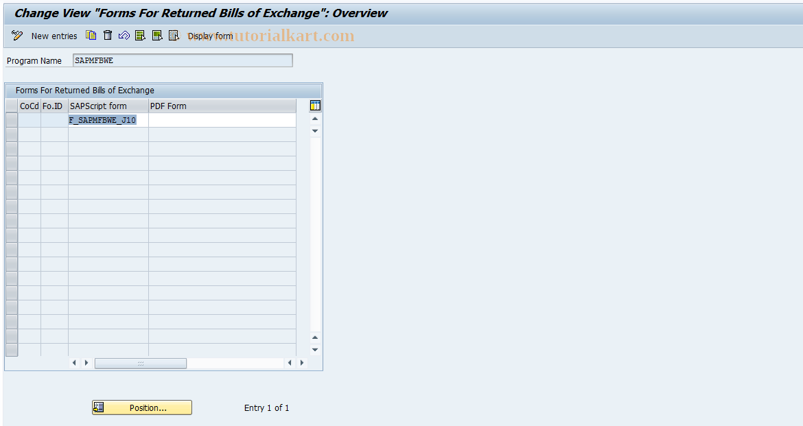 SAP TCode S_ALR_87002288 - IMG Activity: SIMG_CFMENUOFTDOT63