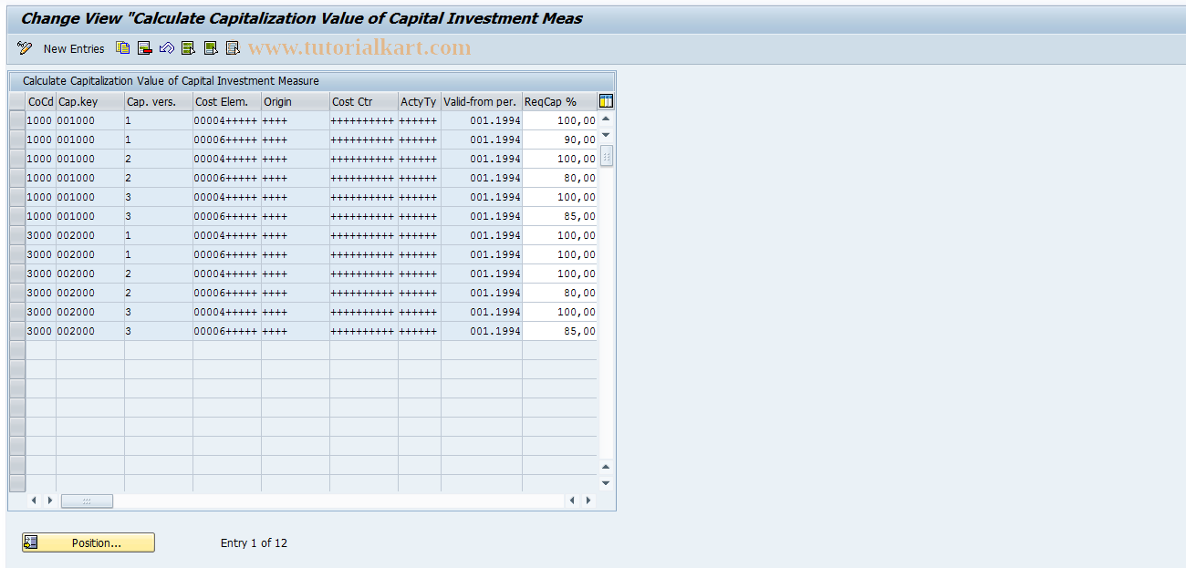 SAP TCode S_ALR_87002304 - IMG Activity: SIMG_CMMENUORFF_2535