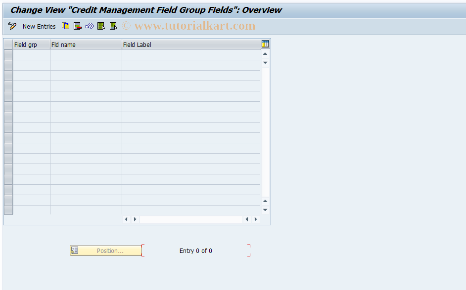 SAP TCode S_ALR_87002310 - IMG Activity: SIMG_CFMENUORFBOB33