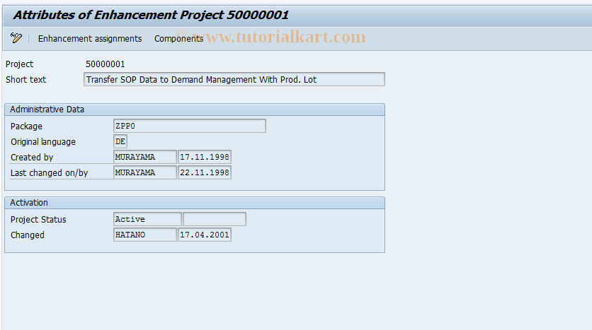SAP TCode S_ALR_87002327 - IMG Activity: SIMG_CFOFTDCMODELKO
