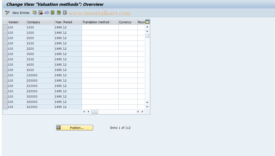 SAP TCode S_ALR_87002349 - IMG Activity: SIMG_CFMENUORFCOC44