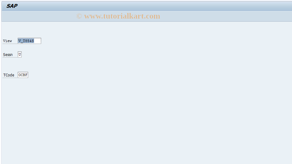 SAP TCode S_ALR_87002379 - IMG Activity: SIMG_CFMENUORFCOCBF