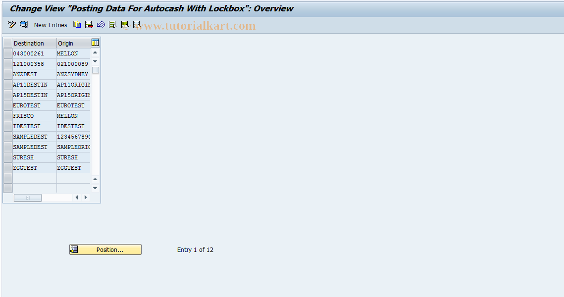 SAP TCode S_ALR_87002391 - IMG Activity: SIMG_CFMENUOFTDOBAX