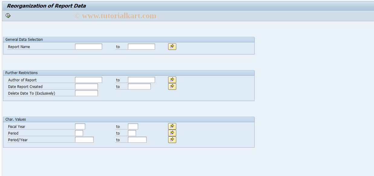 SAP TCode S_ALR_87002395 - IMG Activity: SIMG_ORFB_FKIY