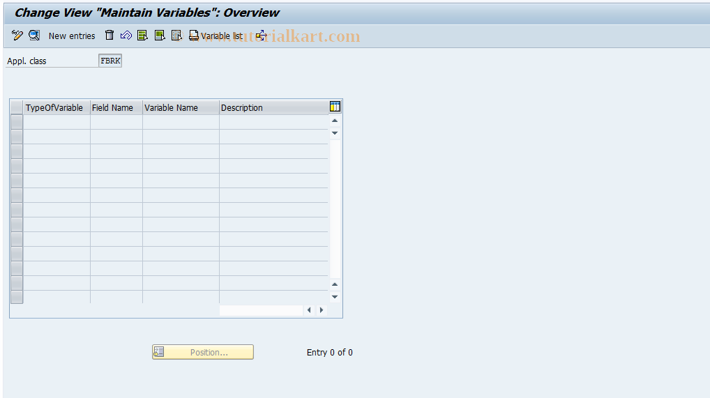 SAP TCode S_ALR_87002415 - IMG Activity: SIMG_ORFB_FKIV