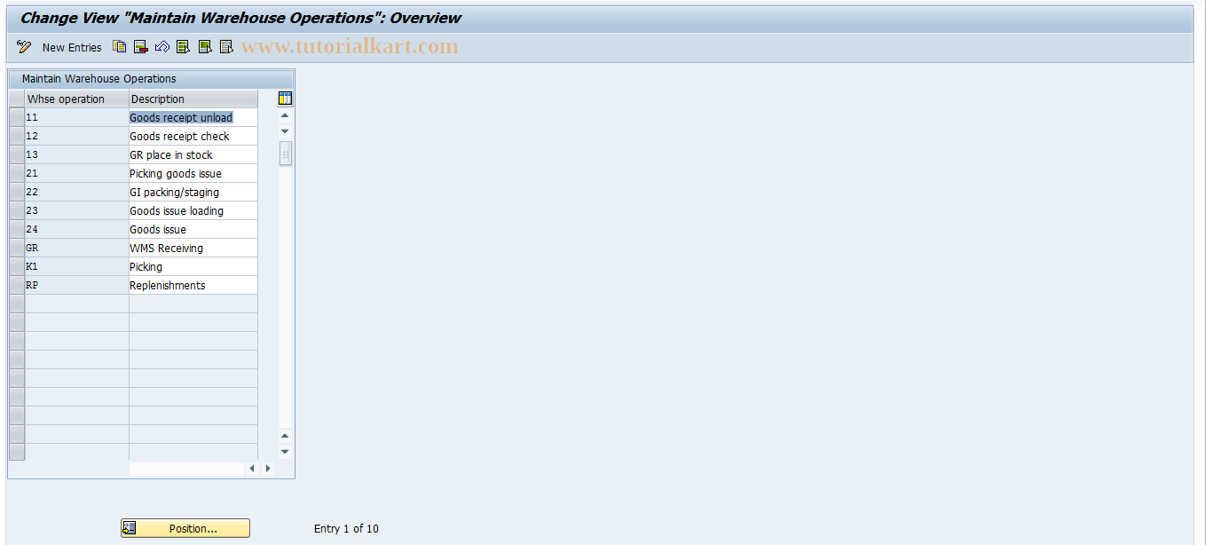 SAP TCode S_ALR_87002417 - IMG Activity: SIMG_XXMENUOLML1039