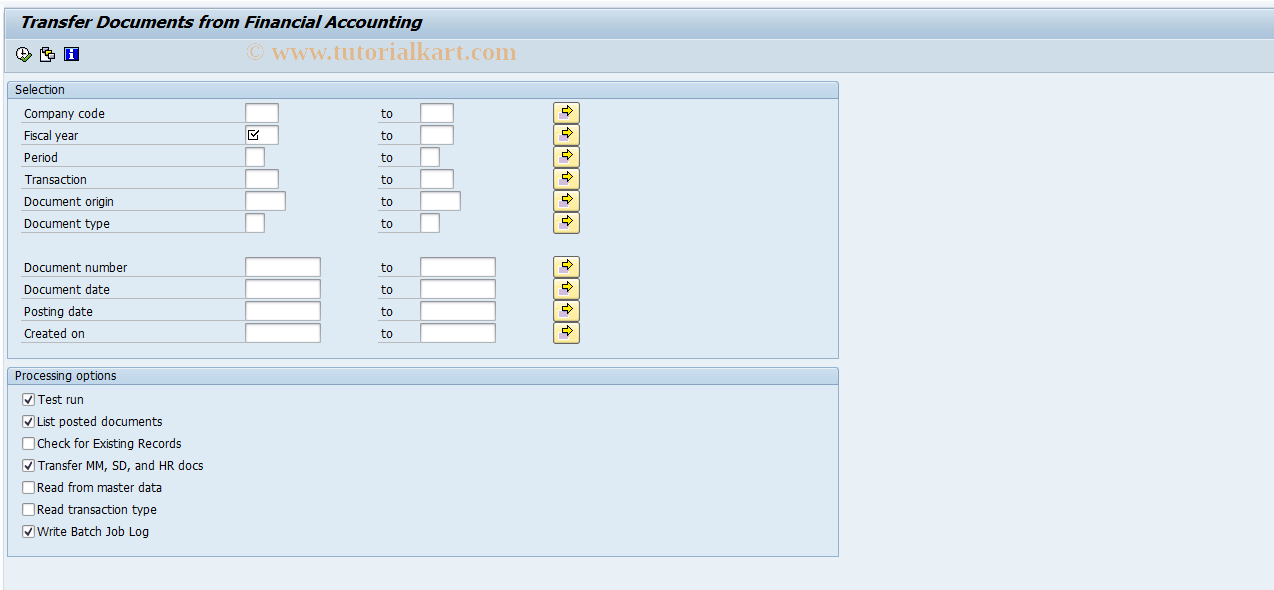 SAP TCode S_ALR_87002448 - IMG Activity: SIMG_CFMENUORFF_4110