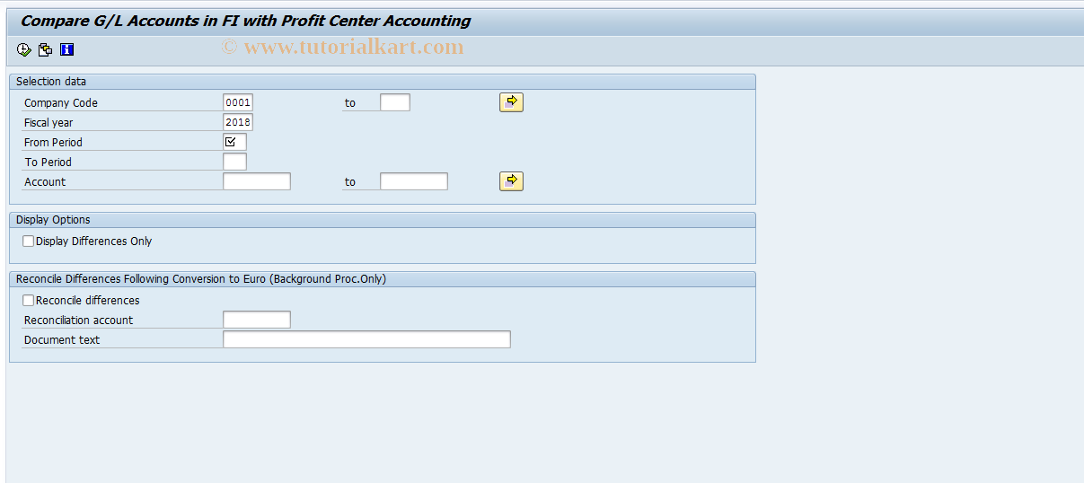SAP TCode S_ALR_87002454 - IMG Activity: SIMG_EURO_RCOPCA44B
