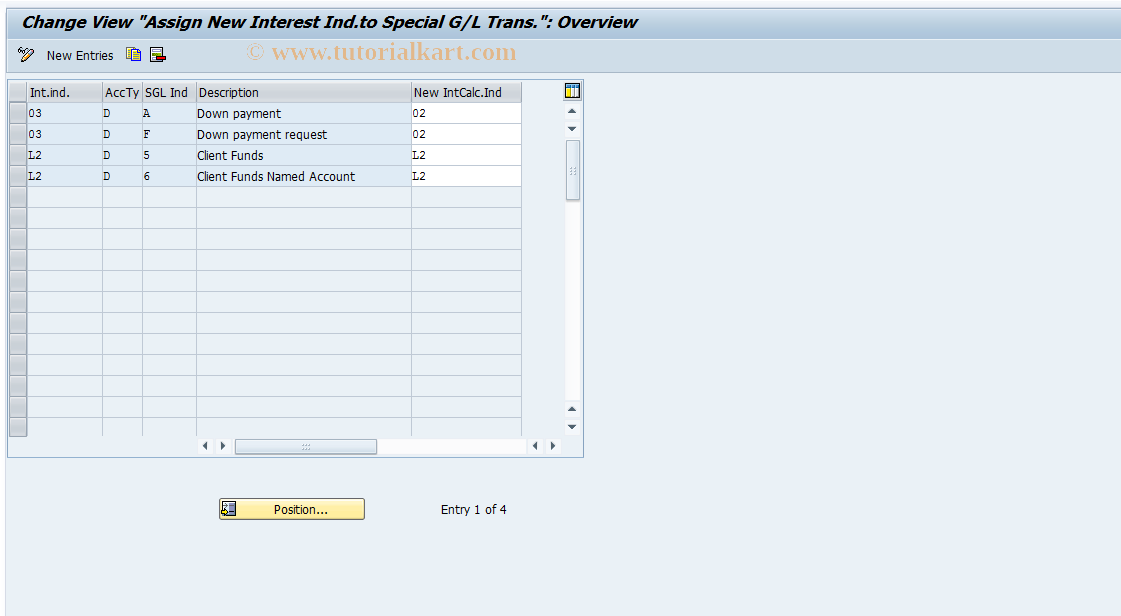 SAP TCode S_ALR_87002550 - IMG Activity: SIMG_CFMENUORFBOBAB