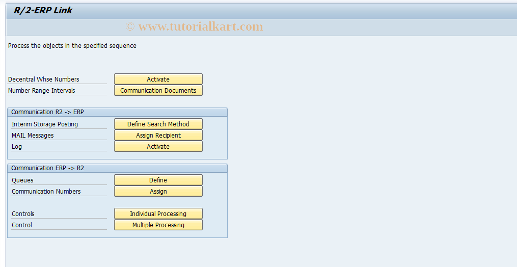 SAP TCode S_ALR_87002585 - IMG Activity: SIMG_CFMENUOLMLOMMP