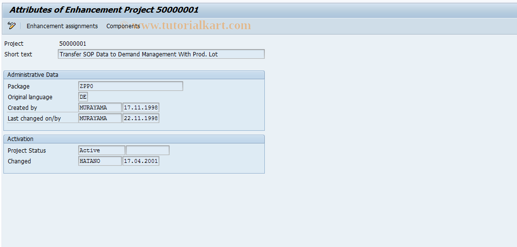 SAP TCode S_ALR_87002621 - IMG Activity: SIMG_CFORFBCMODBKDT