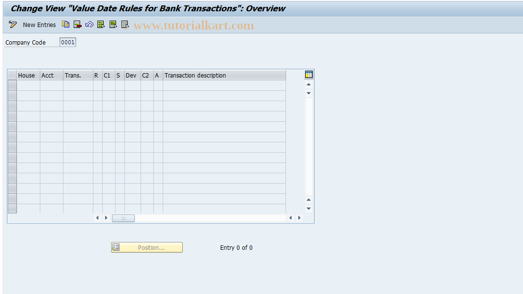 SAP TCode S_ALR_87002626 - IMG Activity: SIMG_CFMENUORFBOBBA