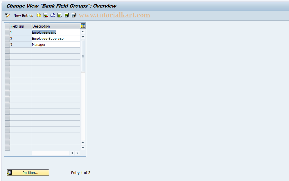 SAP TCode S_ALR_87002634 - IMG Activity: SIMG_CFMENUORFBOBBK