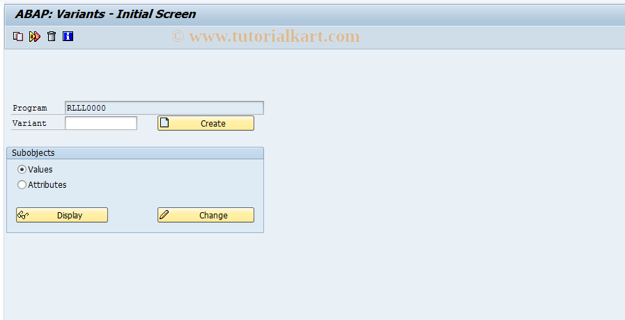 SAP TCode S_ALR_87002670 - IMG Activity: SIMG_XXMENUOLML1023