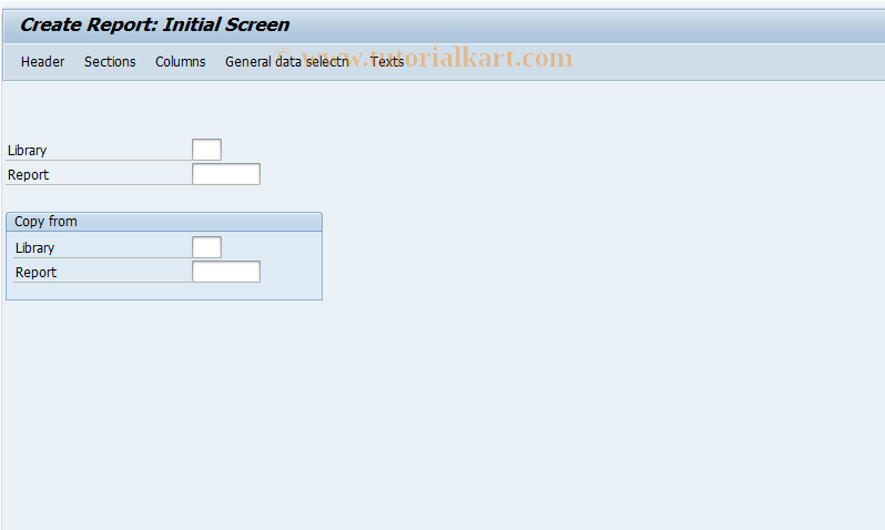 SAP TCode S_ALR_87002708 - IMG Activity: SIMG_CFMENUORFCFGRW