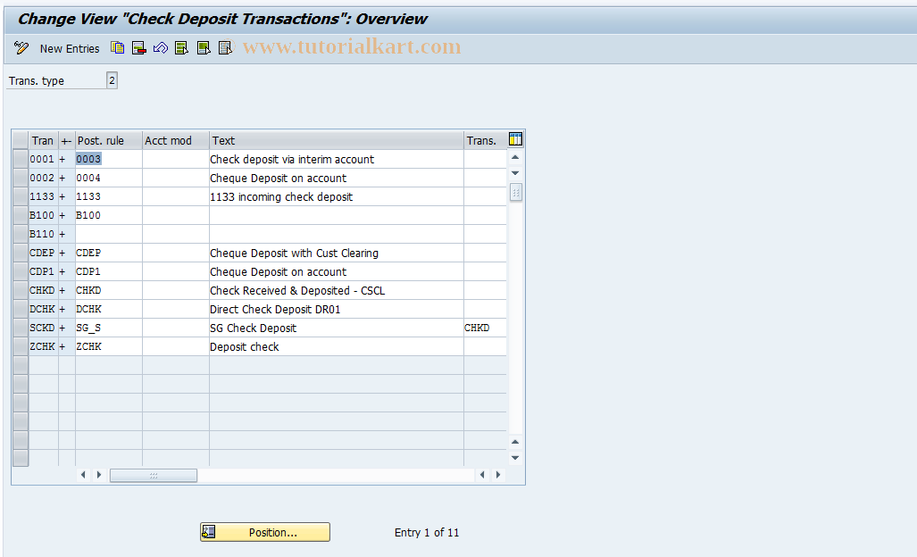 SAP TCode S_ALR_87002743 - IMG Activity: SIMG_CFMENUOFTDOT53