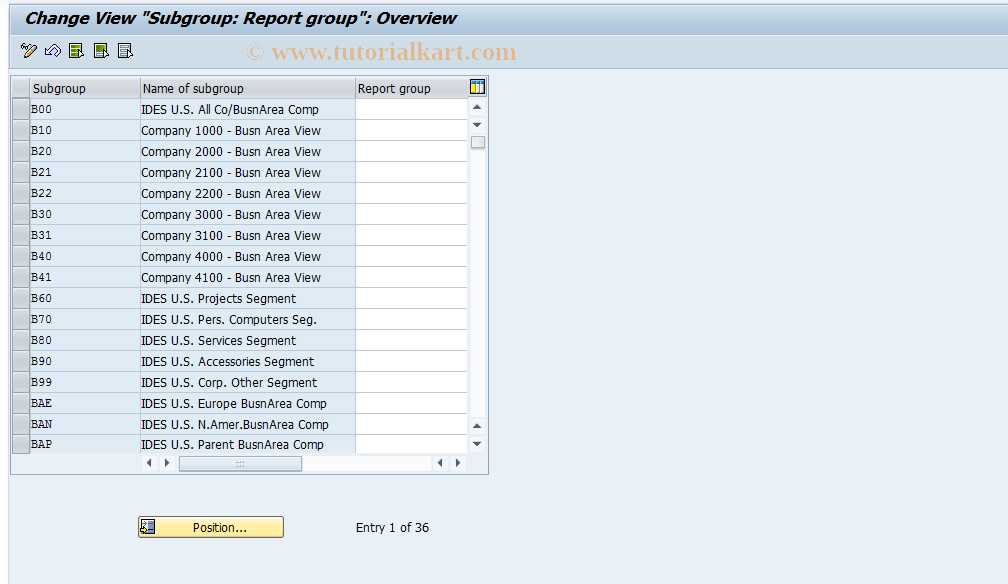 SAP TCode S_ALR_87002761 - IMG Activity: SIMG_CFMENUORFCBUZU