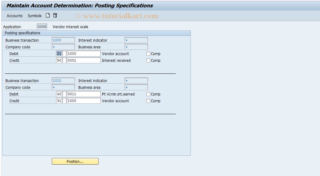 SAP TCode S_ALR_87002777 - IMG Activity: SIMG_CFORFBOBV4