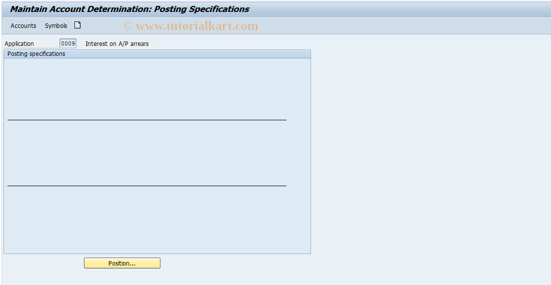 SAP TCode S_ALR_87002787 - IMG Activity: SIMG_CFMENUORFBOBV9