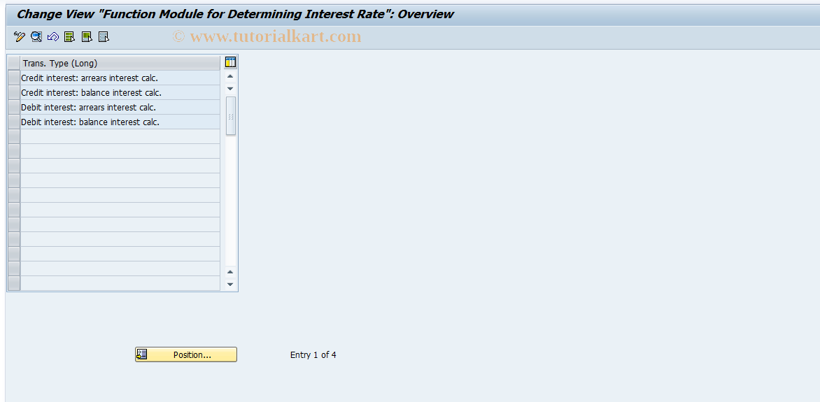 SAP TCode S_ALR_87002796 - IMG Activity: SIMG_CFMENUORFBOB85