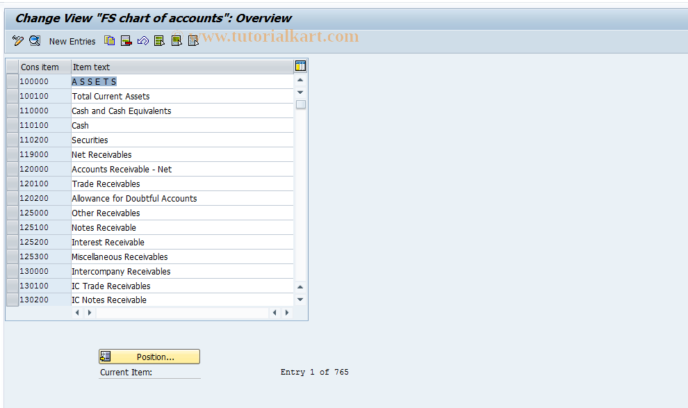 SAP TCode S_ALR_87002821 - IMG Activity: SIMG_CFMENUORFCOC83