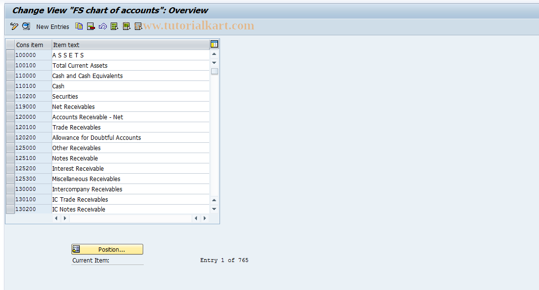 SAP TCode S_ALR_87002826 - IMG Activity: SIMG_CFMENUORFCOC81