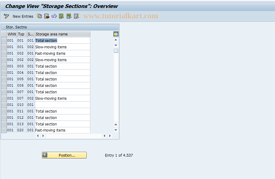 SAP TCode S_ALR_87002851 - IMG Activity: SIMG_CFMENUOLMLOML6