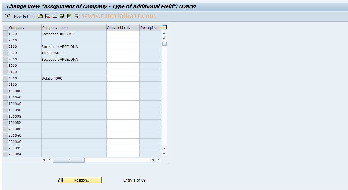 SAP TCode S_ALR_87002856 - IMG Activity: SIMG_CFMENUORFCZU08