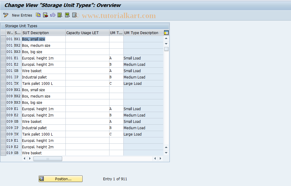 SAP TCode S_ALR_87002890 - IMG Activity: SIMG_CFMENUOLMLOMLB