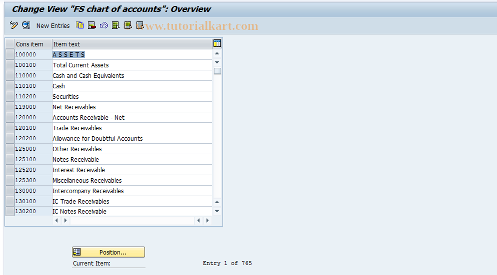 SAP TCode S_ALR_87002932 - IMG Activity: SIMG_CFMENUORFCPFLE